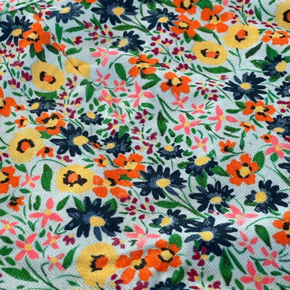 Evy's Tree The Renata Colorful Floral Wrap Skirt Size M - Picture 4 of 11